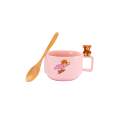 Mug à soupe avec cuillère Michel darling Peter pan Disney Import