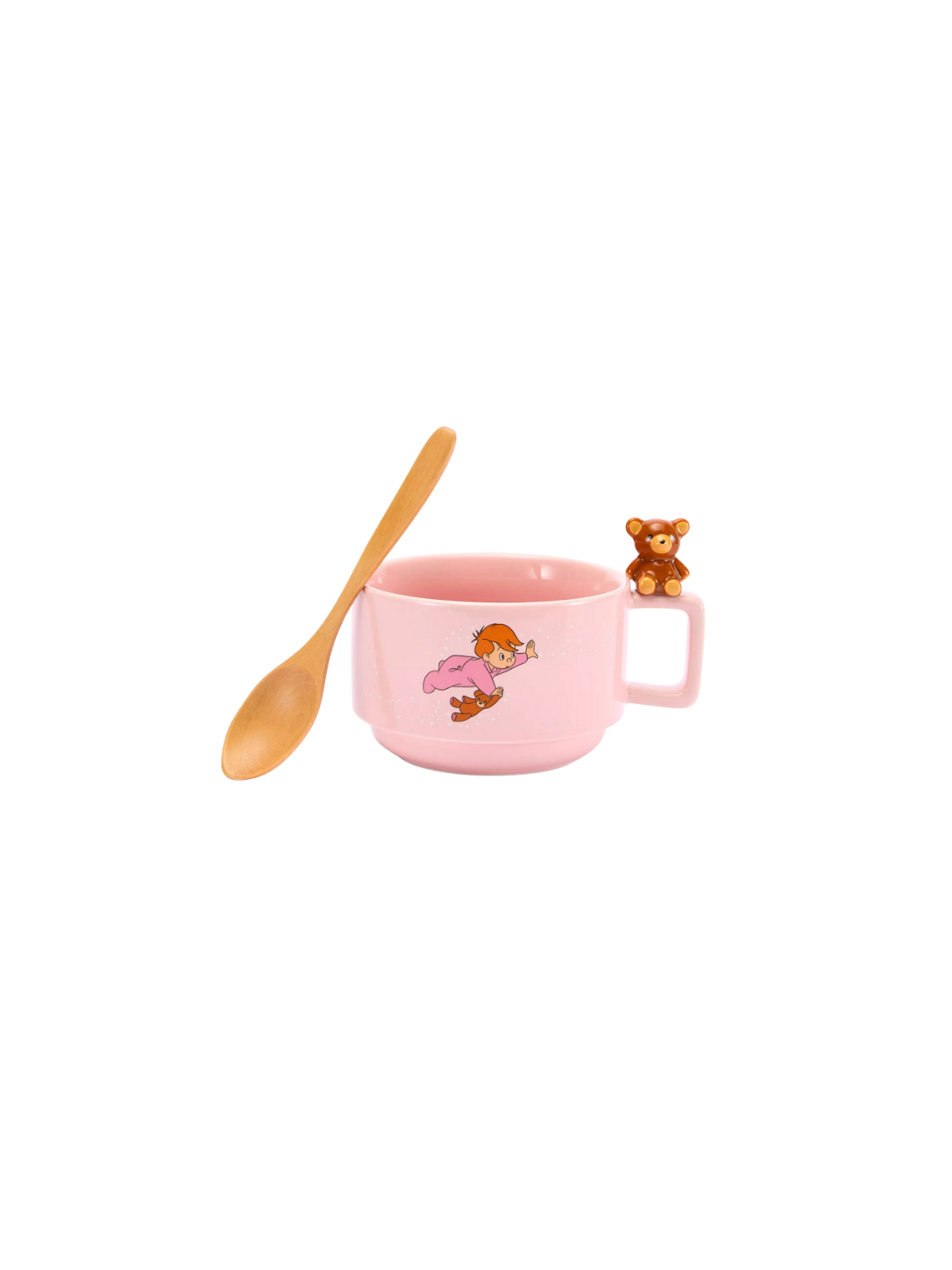 Mug à soupe avec cuillère Michel darling Peter pan Disney Import