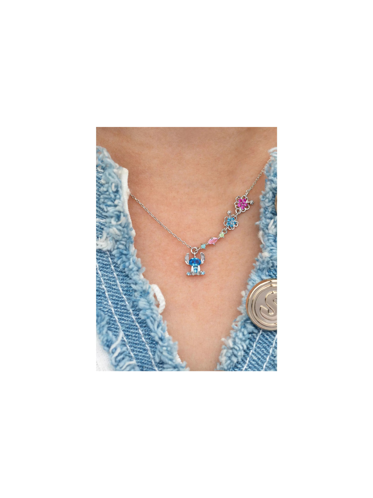 Collier Icons Lilo & Stitch Disney Girls crew Import