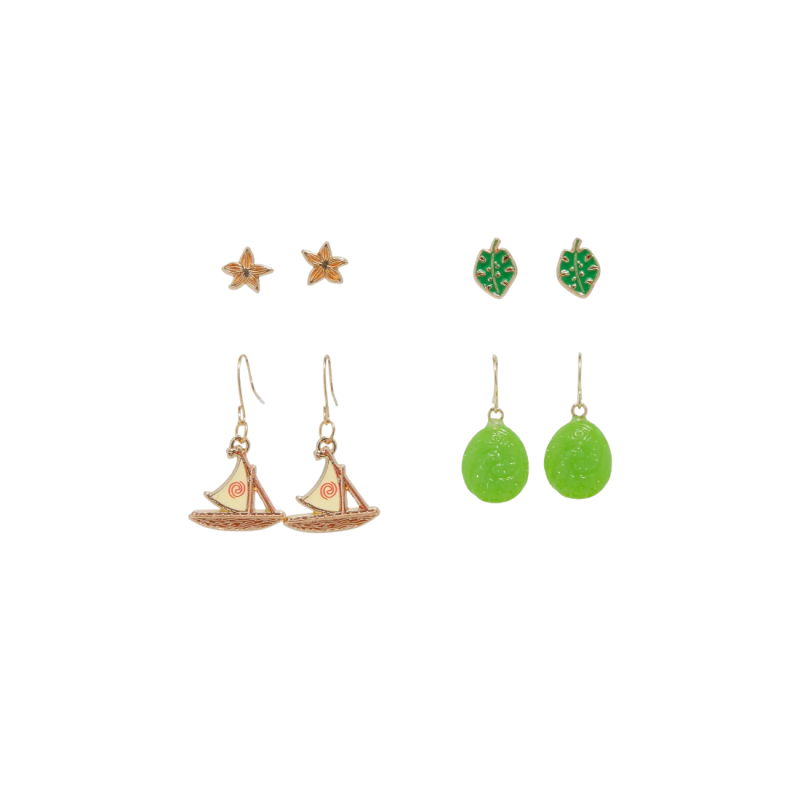 Boucles d'oreilles Vaiana Disney Import