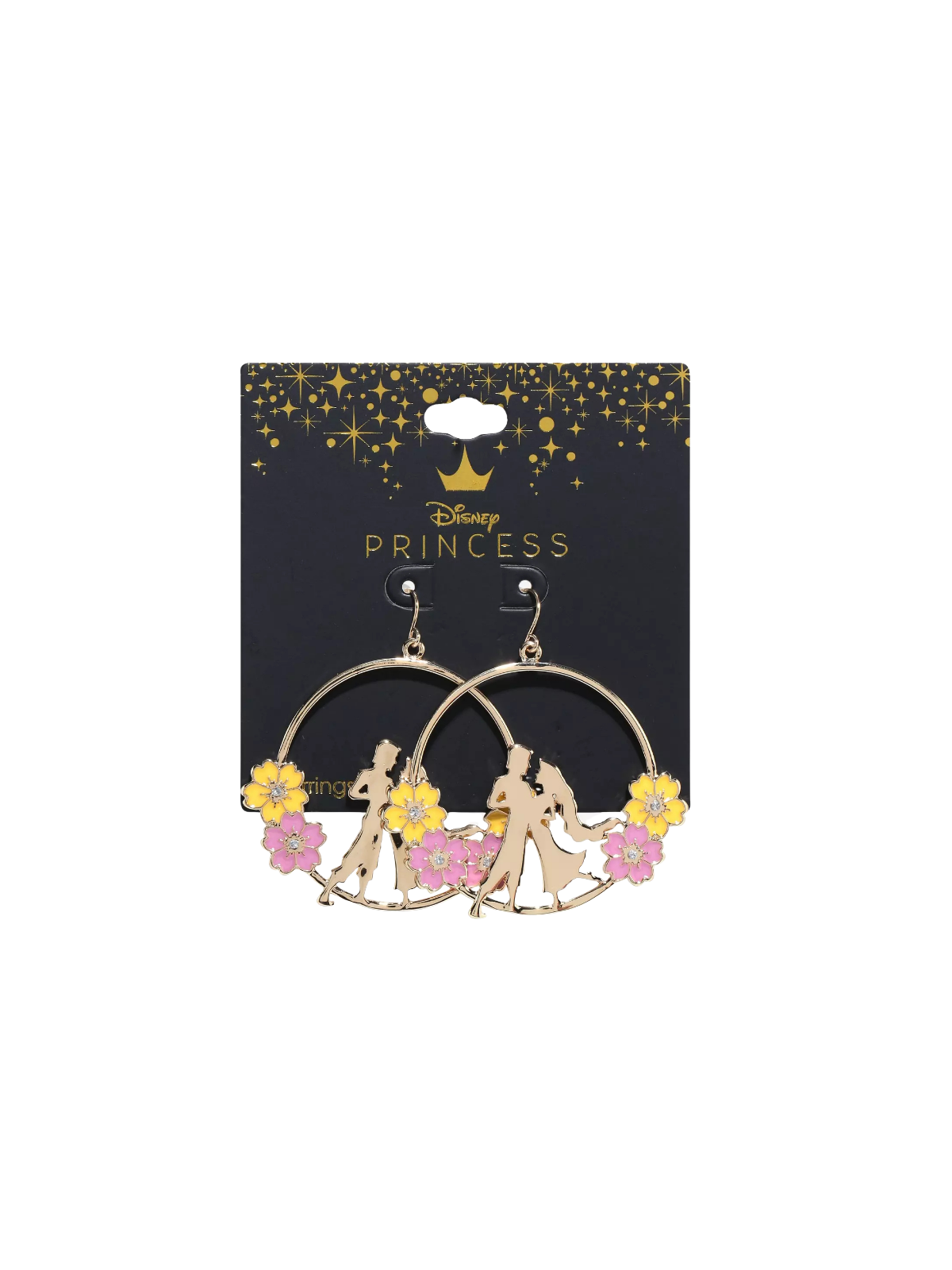 Boucles d'oreilles Flynn & Raiponce hoop silhouette Disney Import