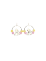 Boucles d'oreilles Flynn & Raiponce hoop silhouette Disney Import