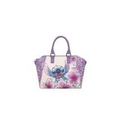 Sac à bandoulière flowers Stitch LOUNGEFLY Import