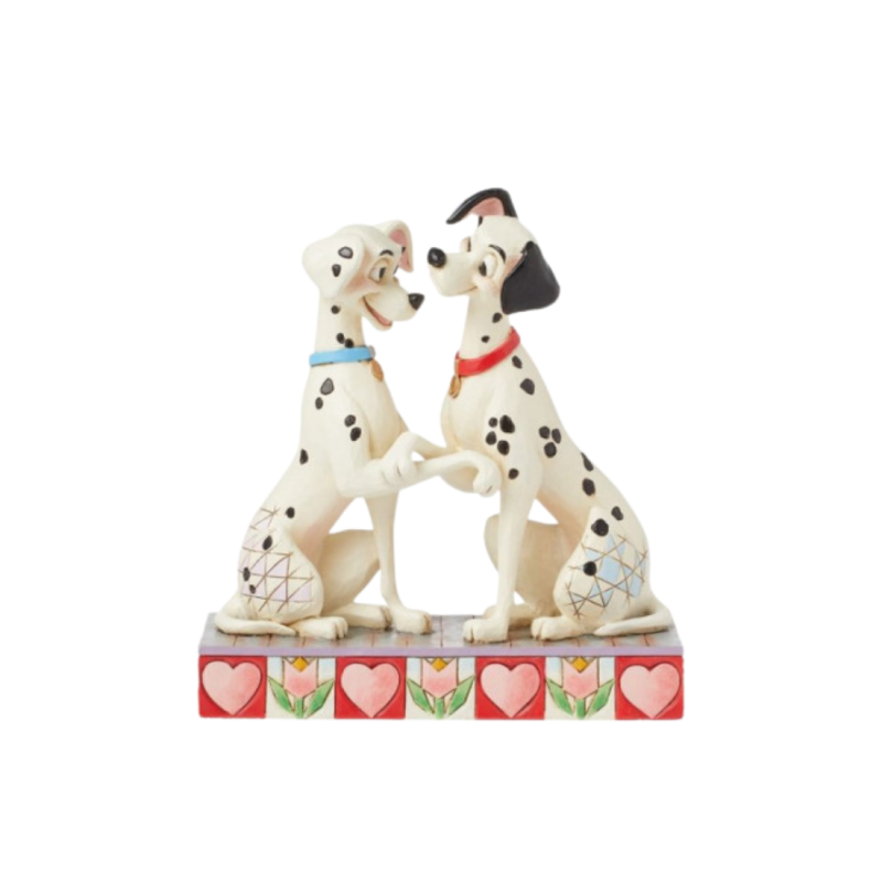 Figurine Pongo et Perdita 101 Dalmatiens - Disney Traditions 6016331
