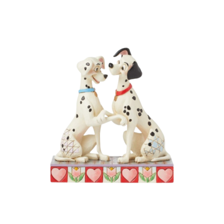 Figurine Pongo et Perdita 101 Dalmatiens - Disney Traditions 6016331