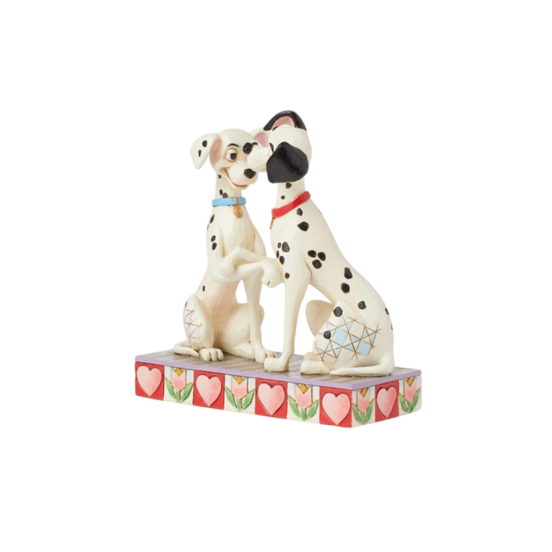 Figurine Pongo et Perdita 101 Dalmatiens - Disney Traditions 6016331