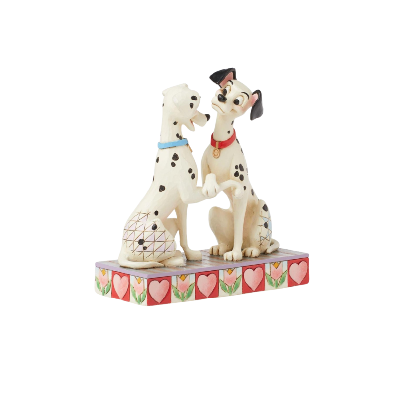 Figurine Pongo et Perdita 101 Dalmatiens - Disney Traditions 6016331