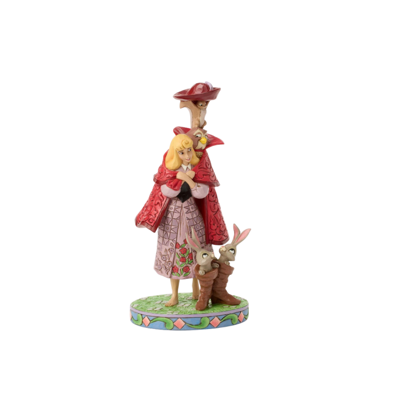 Figurine Aurore avec les animaux - Disney Traditions 6017857