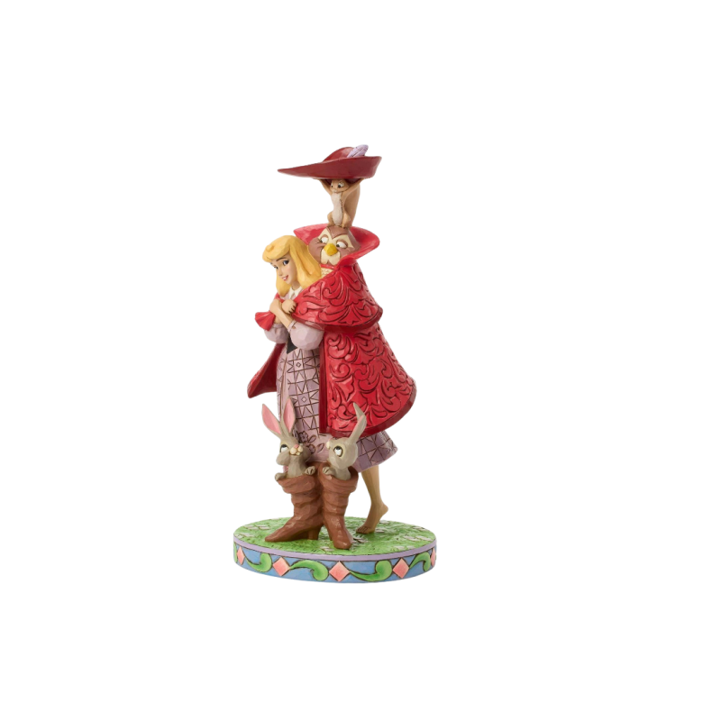 Figurine Aurore avec les animaux - Disney Traditions 6017857