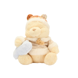 Peluche Winnie l'Ourson en tenue d'automne Disney