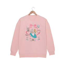 Sweat rose Alice au pays des merveilles Disney