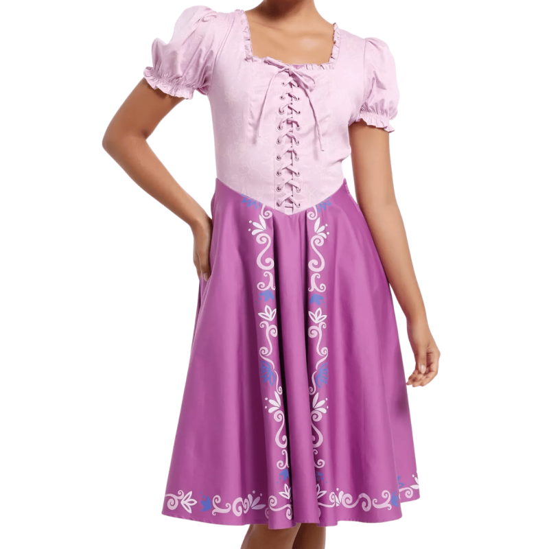Robe à manches bouffantes Raiponce Disney