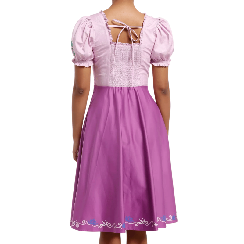 Robe à manches bouffantes Raiponce Disney
