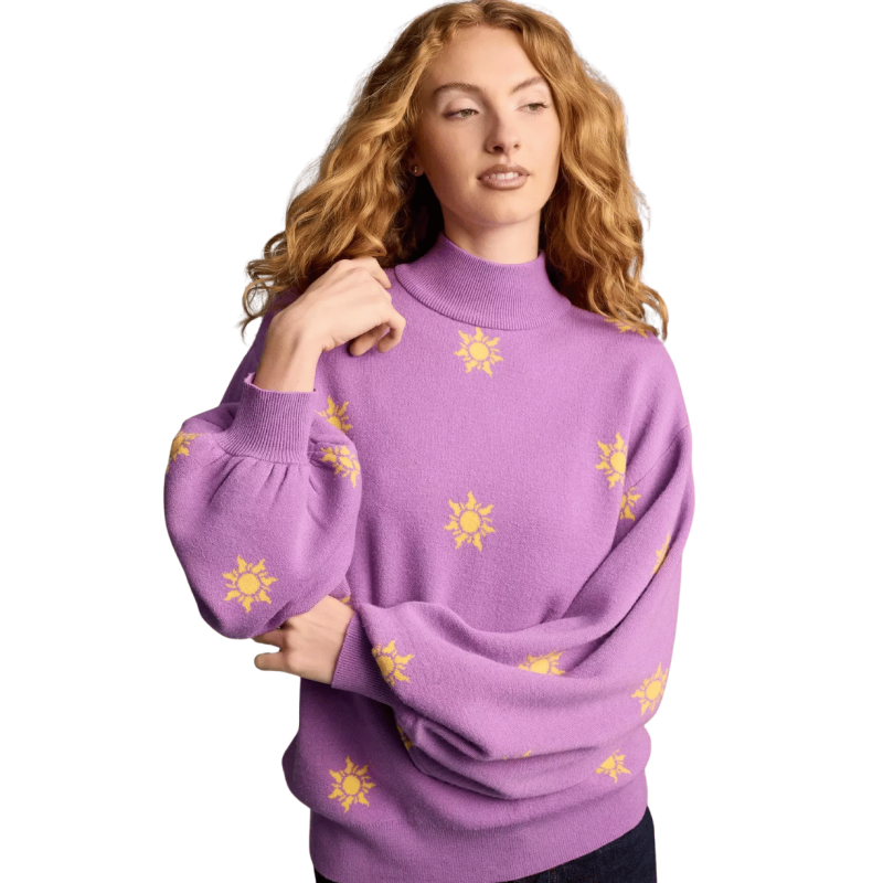Pull en maille Soleils Raiponce Disney