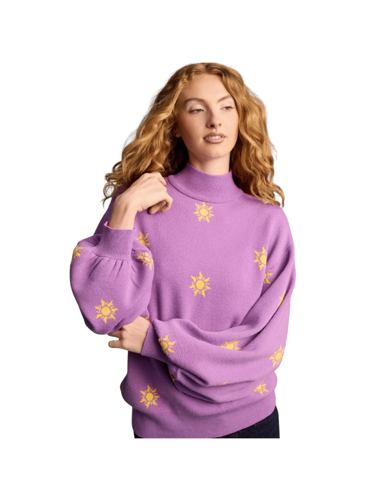 Pull en maille Soleils Raiponce Disney