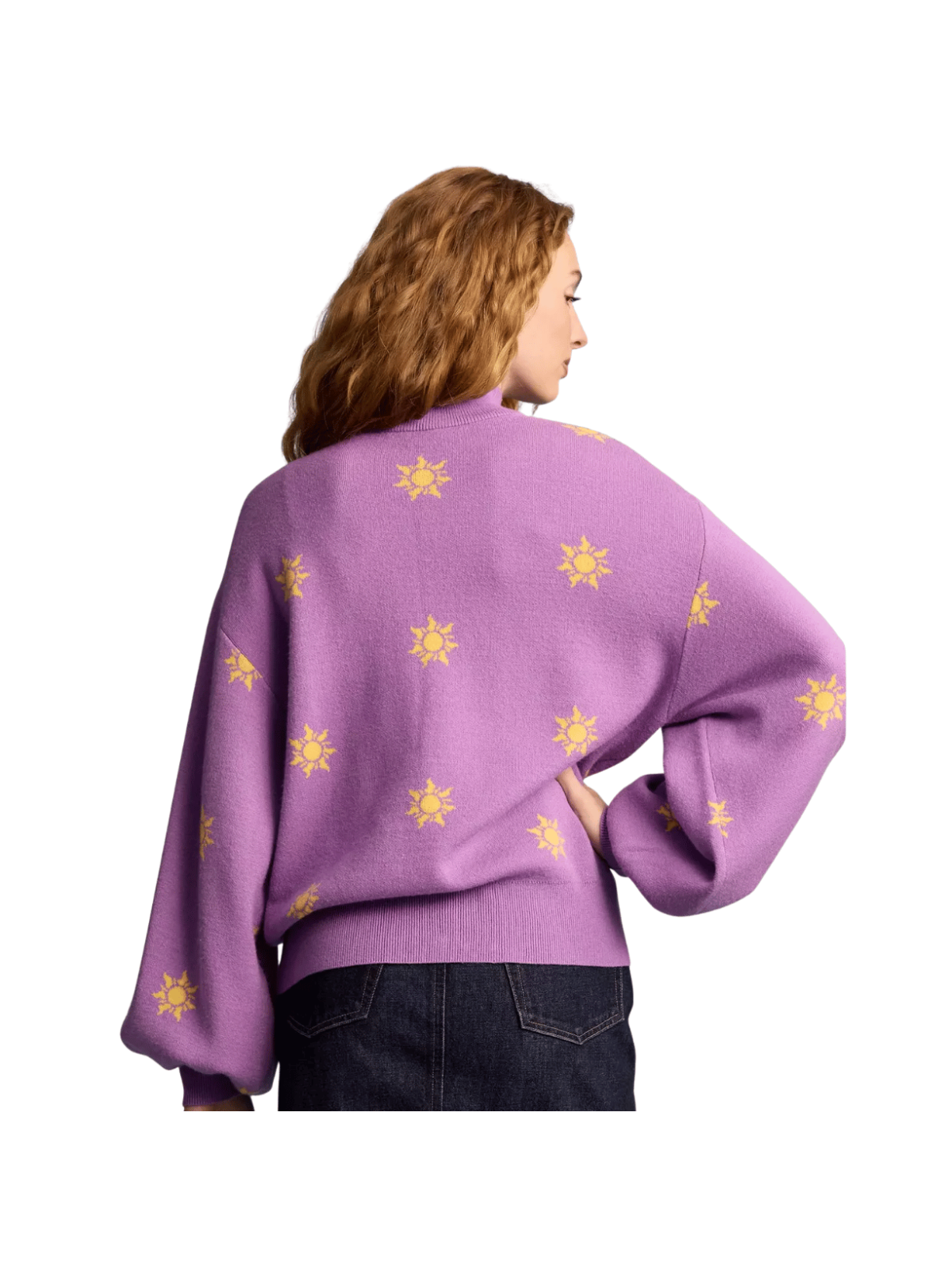 Pull en maille Soleils Raiponce Disney