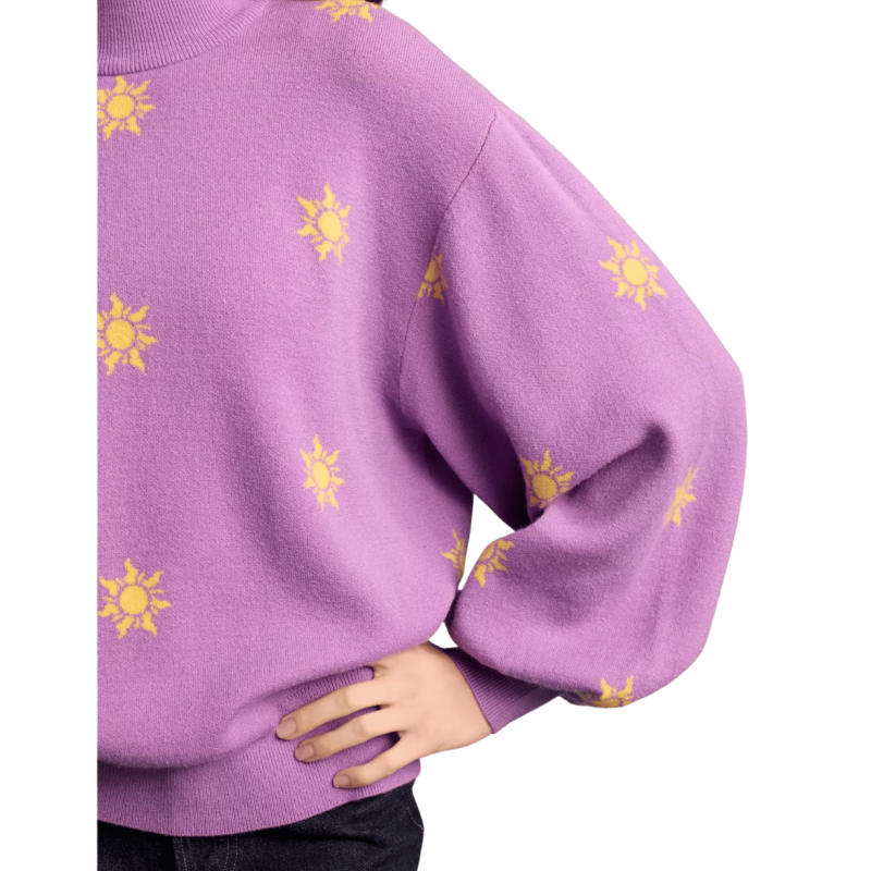 Pull en maille Soleils Raiponce Disney