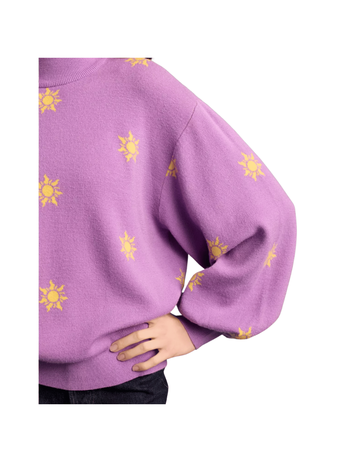 Pull en maille Soleils Raiponce Disney