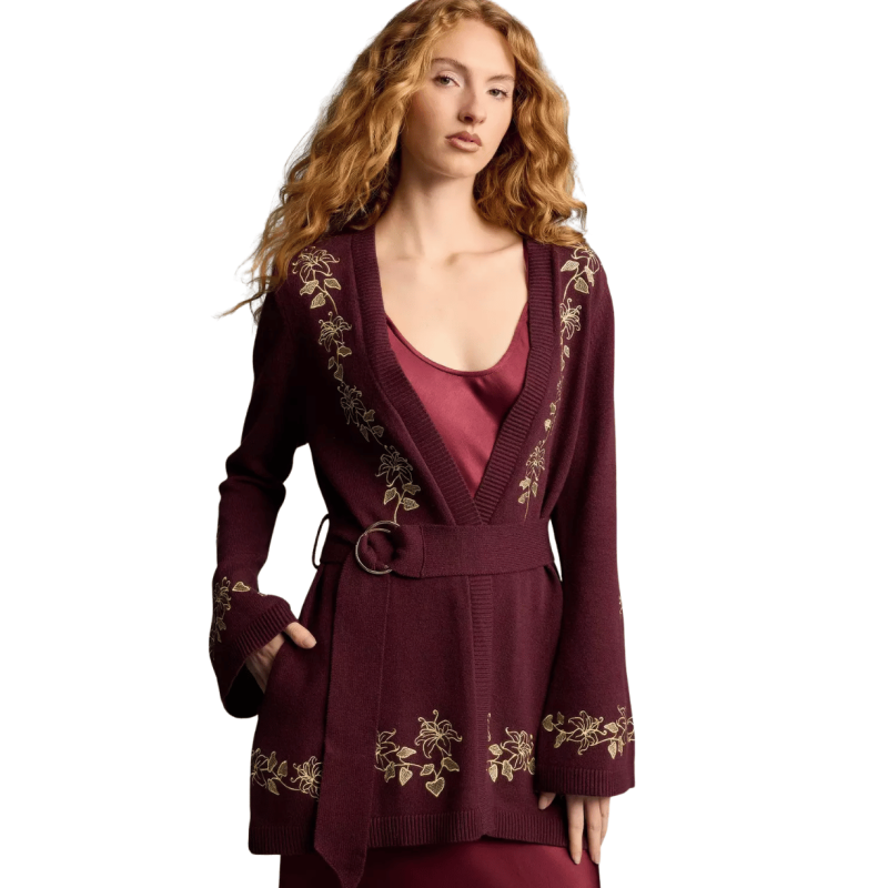 Gilet long ceinture Mère Gothel Raiponce Disney