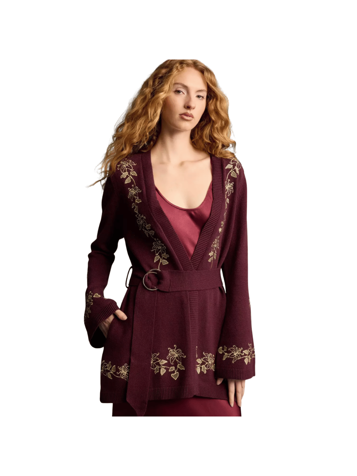 Gilet long ceinture Mère Gothel Raiponce Disney