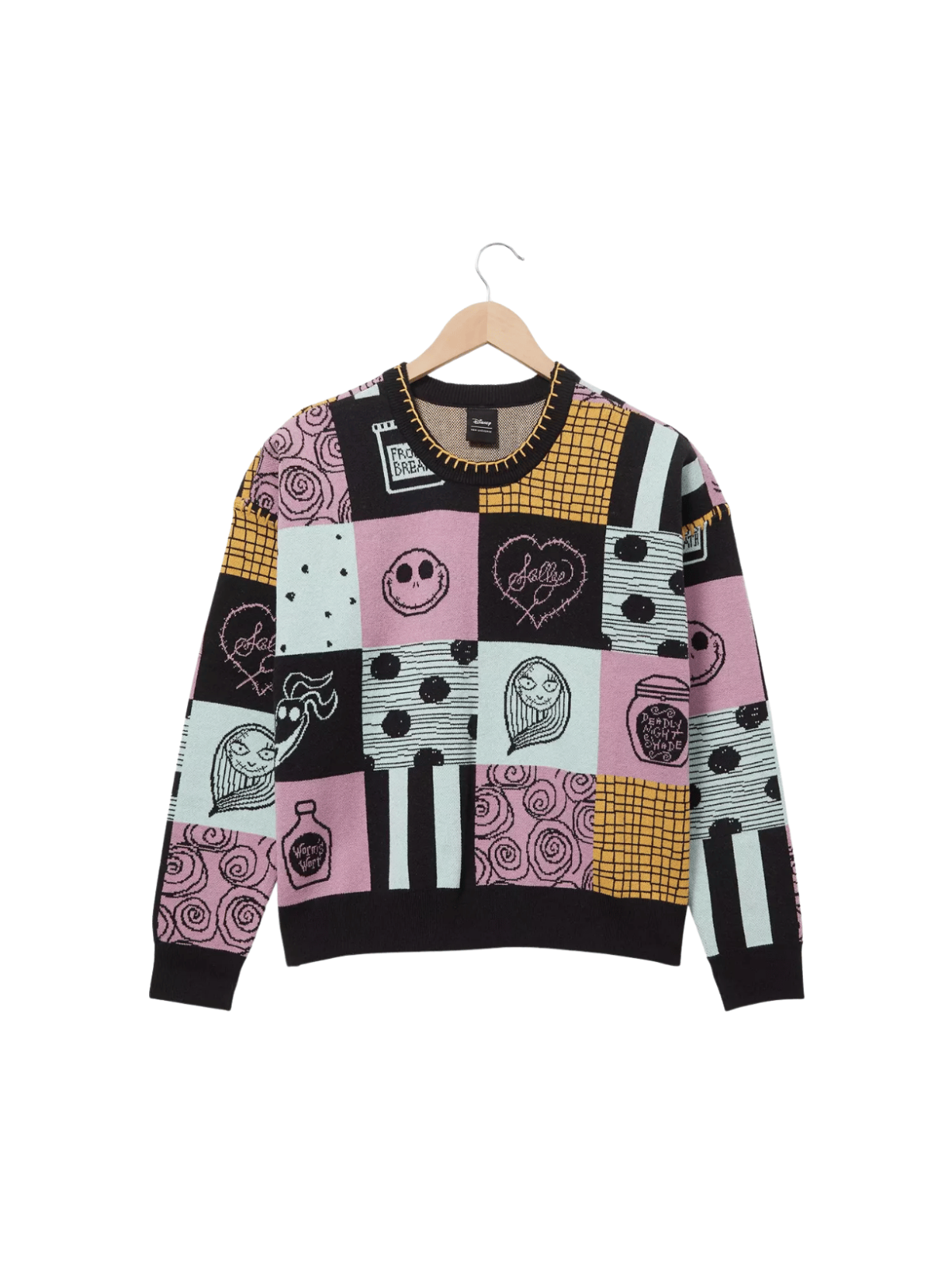 Pull patchwork Sally  L'Étrange Noël de Monsieur Jack  Disney