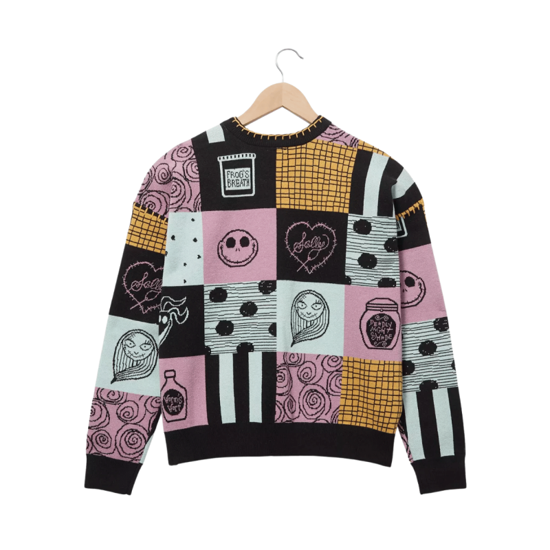 Pull patchwork Sally  L'Étrange Noël de Monsieur Jack  Disney
