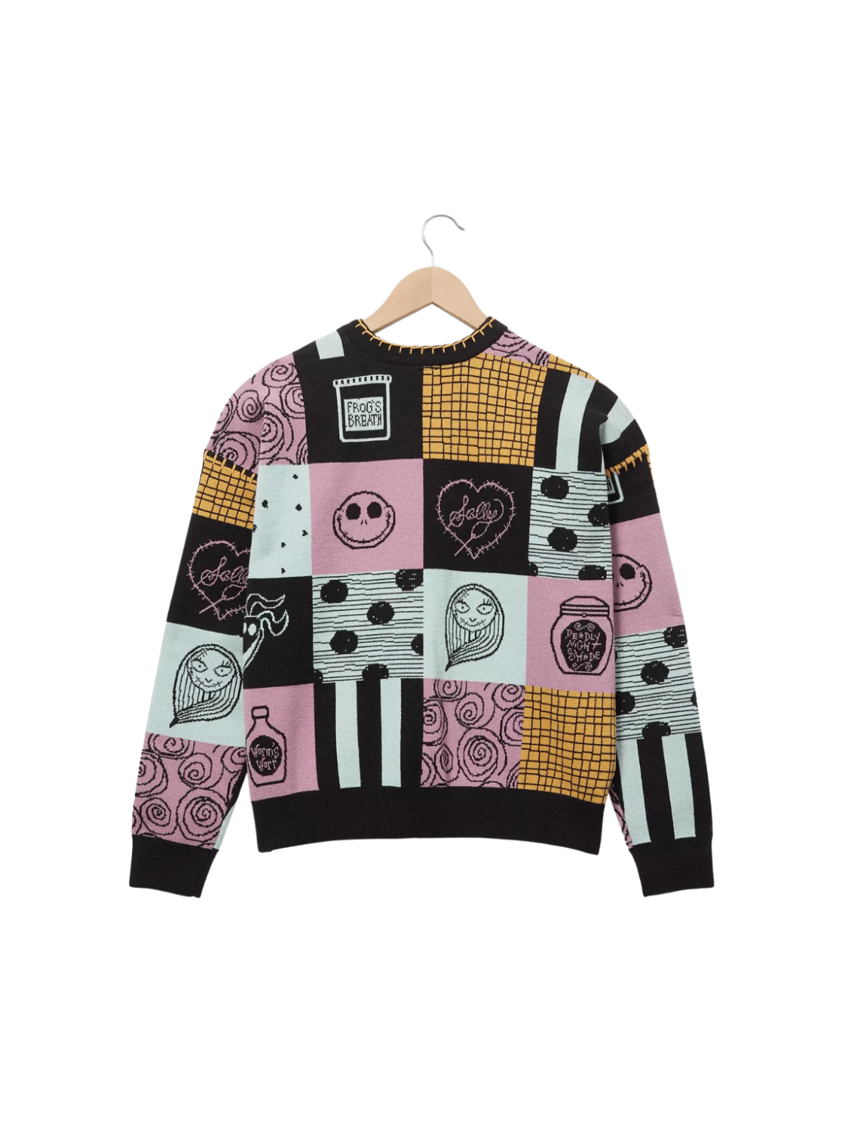 Pull patchwork Sally  L'Étrange Noël de Monsieur Jack  Disney