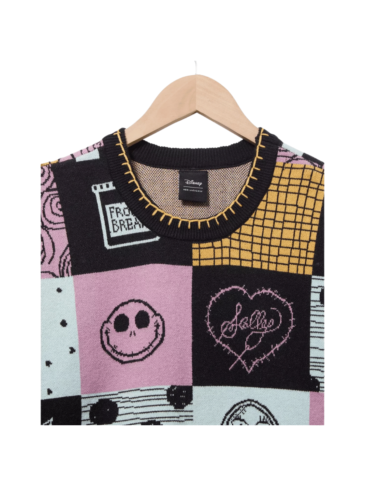 Pull patchwork Sally  L'Étrange Noël de Monsieur Jack  Disney