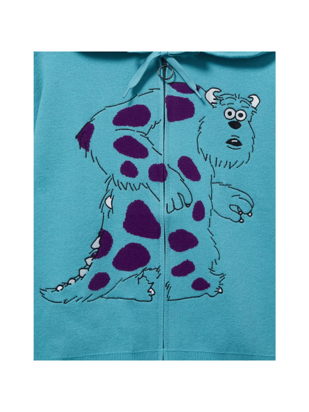 Gilet à capuche  en maille Sully Monstres et Cie Disney