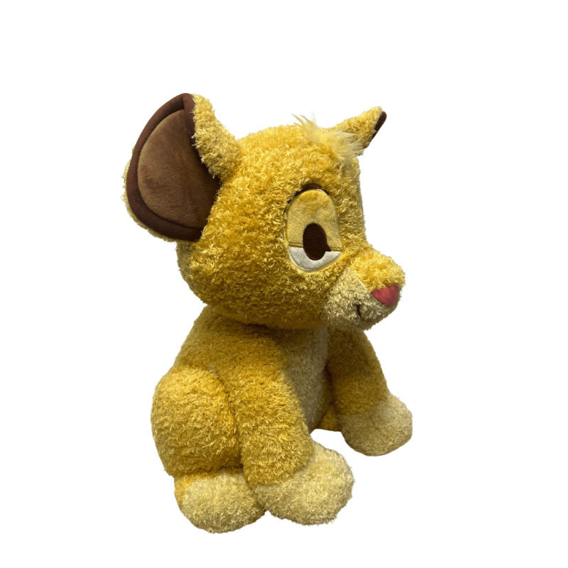 Peluche Simba Lestée Le Roi Lion Disney