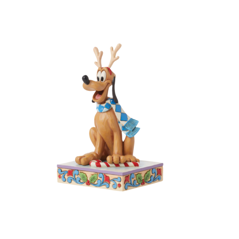 Figurine Pluto de noël – Disney Traditions 6015012