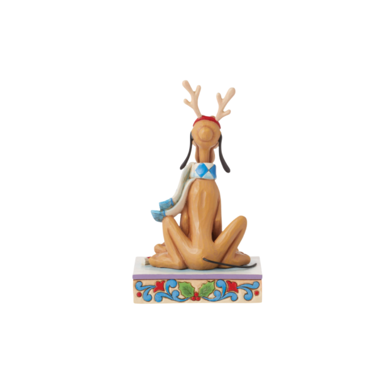 Figurine Pluto de noël – Disney Traditions 6015012