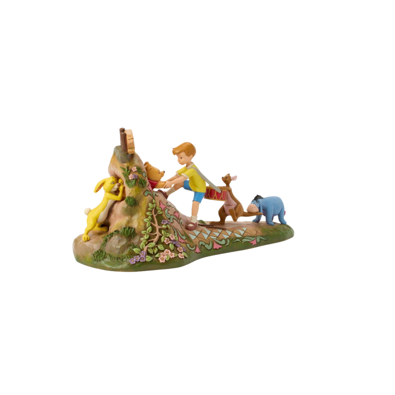 Figurine anniversaire de Winny et ses amis - Disney Traditions 6017848