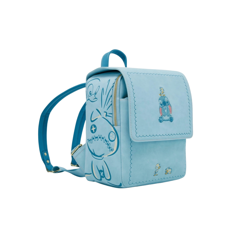 Sac à dos Lilo & Stitch Ducklings Buckle LOUNGEFLY