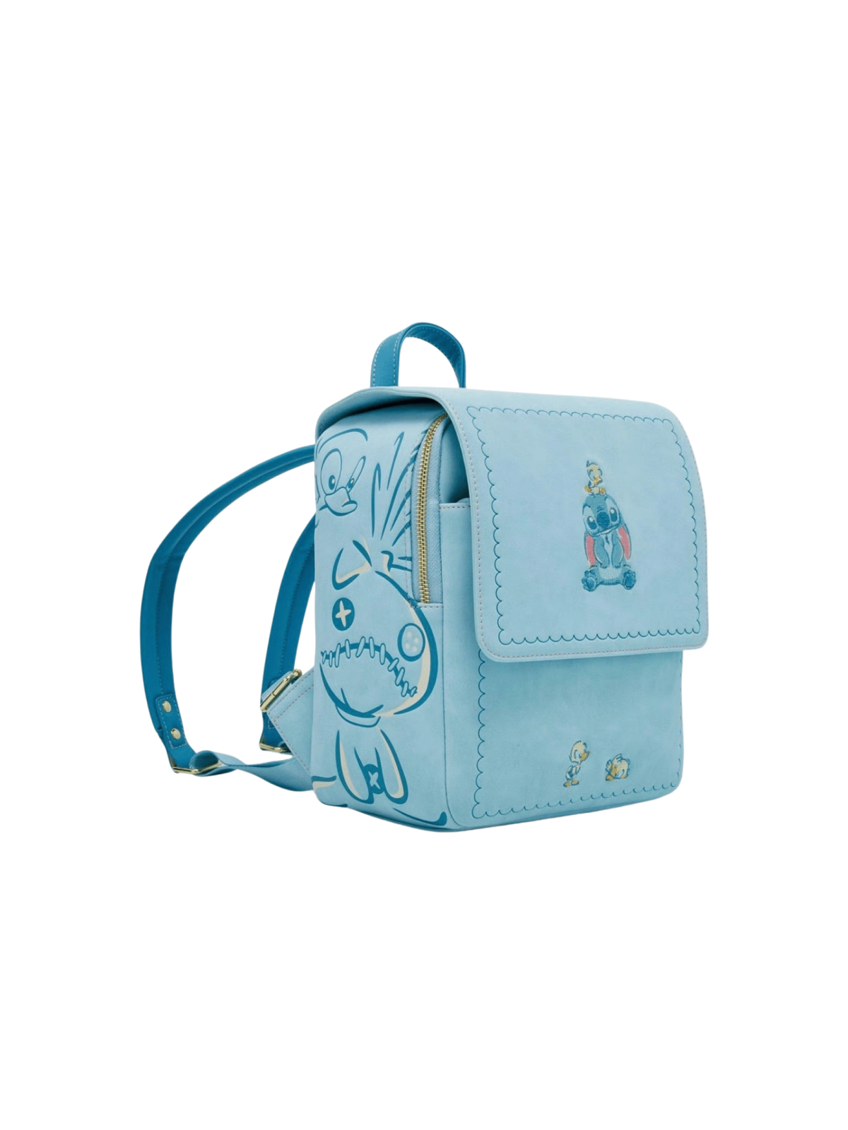 Sac à dos Lilo & Stitch Ducklings Buckle LOUNGEFLY
