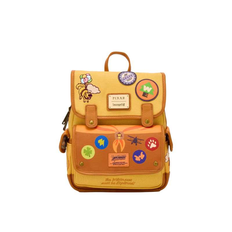 Sac à dos patchwork canvas Là-haut LOUNGEFLY Import - Livraison 03/2026