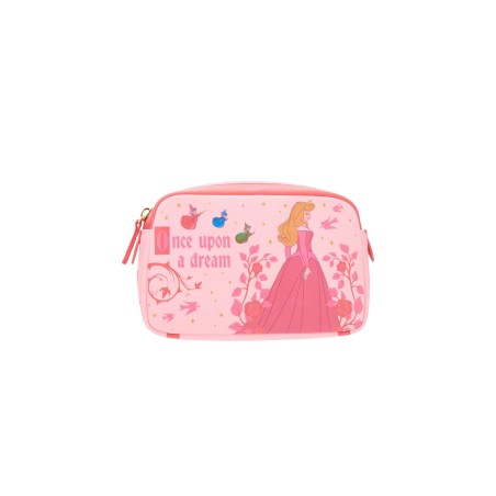 Trousse de toilette Aurore floral La belle au bois dormant LOUNGEFLY Import - Livraison 03/2026