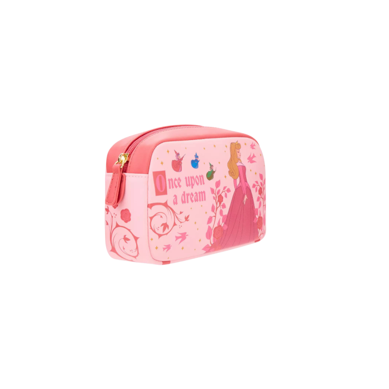 Trousse de toilette Aurore floral La belle au bois dormant LOUNGEFLY Import - Livraison 03/2026