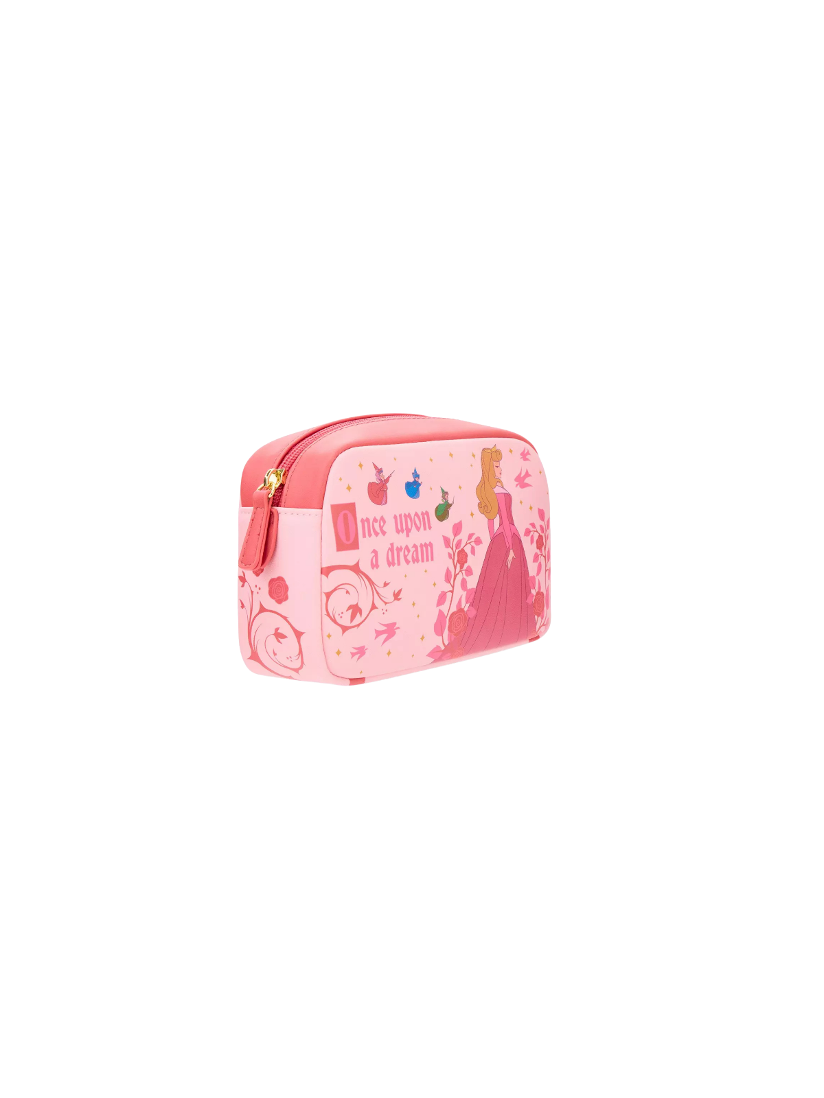 Trousse de toilette Aurore floral La belle au bois dormant LOUNGEFLY Import - Livraison 03/2026