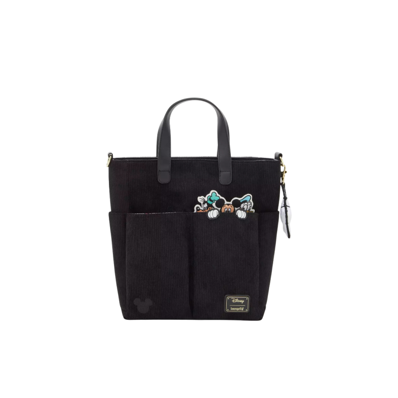 Totebag peeking pocket Mickey and friends LOUNGEFLY Import