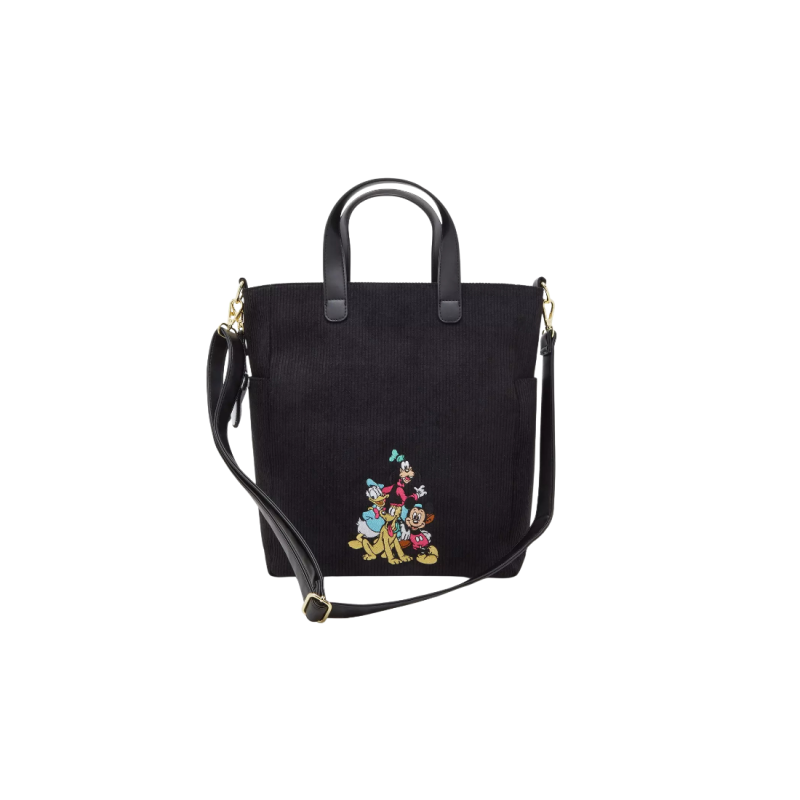 Totebag peeking pocket Mickey and friends LOUNGEFLY Import
