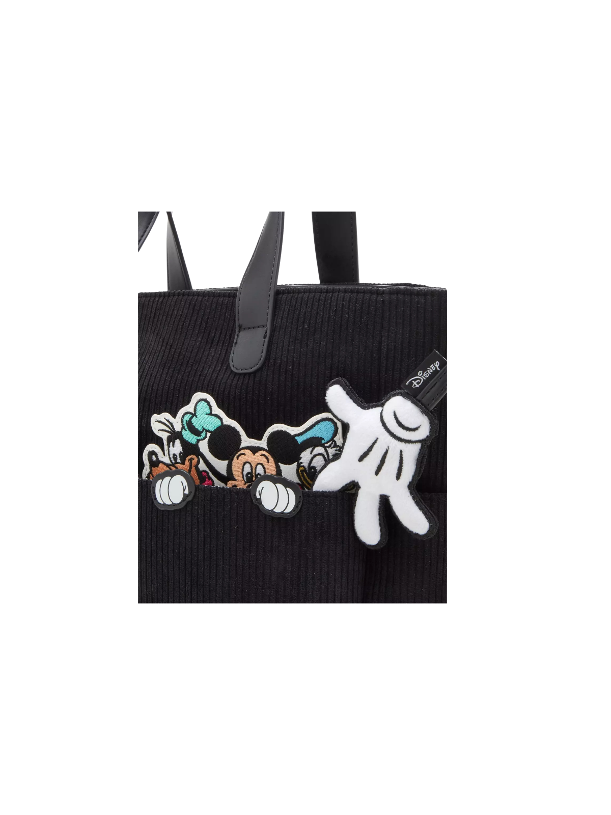 Totebag peeking pocket Mickey and friends LOUNGEFLY Import