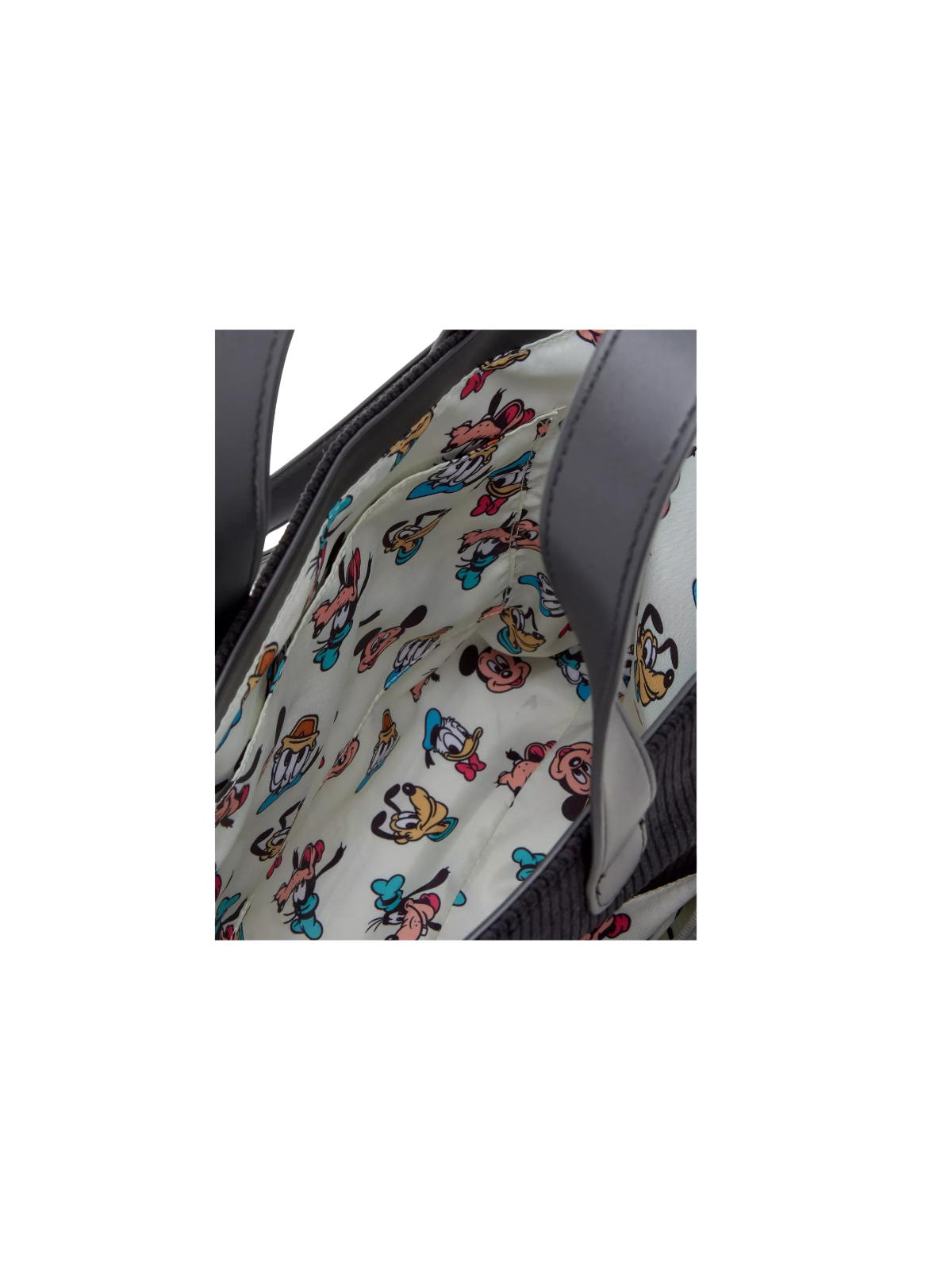 Totebag peeking pocket Mickey and friends LOUNGEFLY Import