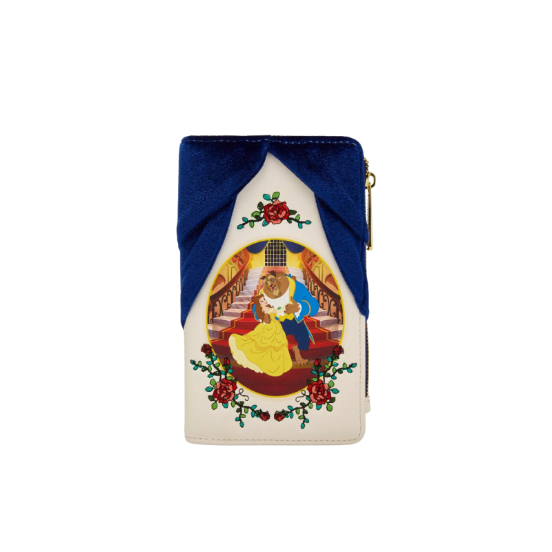 Portefeuille ballroom velvet scène La belle & la bête LOUNGEFLY Import