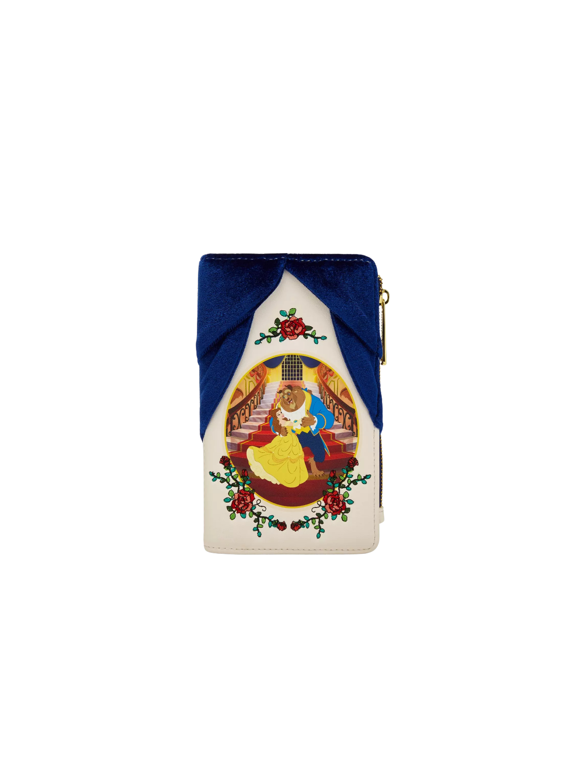 Portefeuille ballroom velvet scène La belle & la bête LOUNGEFLY Import