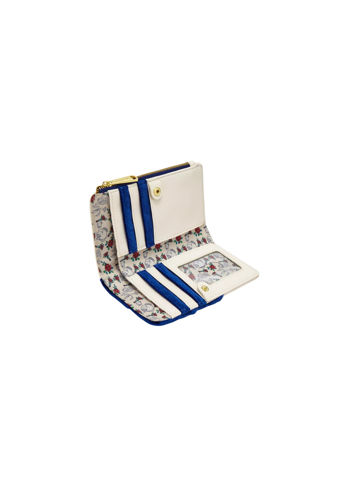 Portefeuille ballroom velvet scène La belle & la bête LOUNGEFLY Import