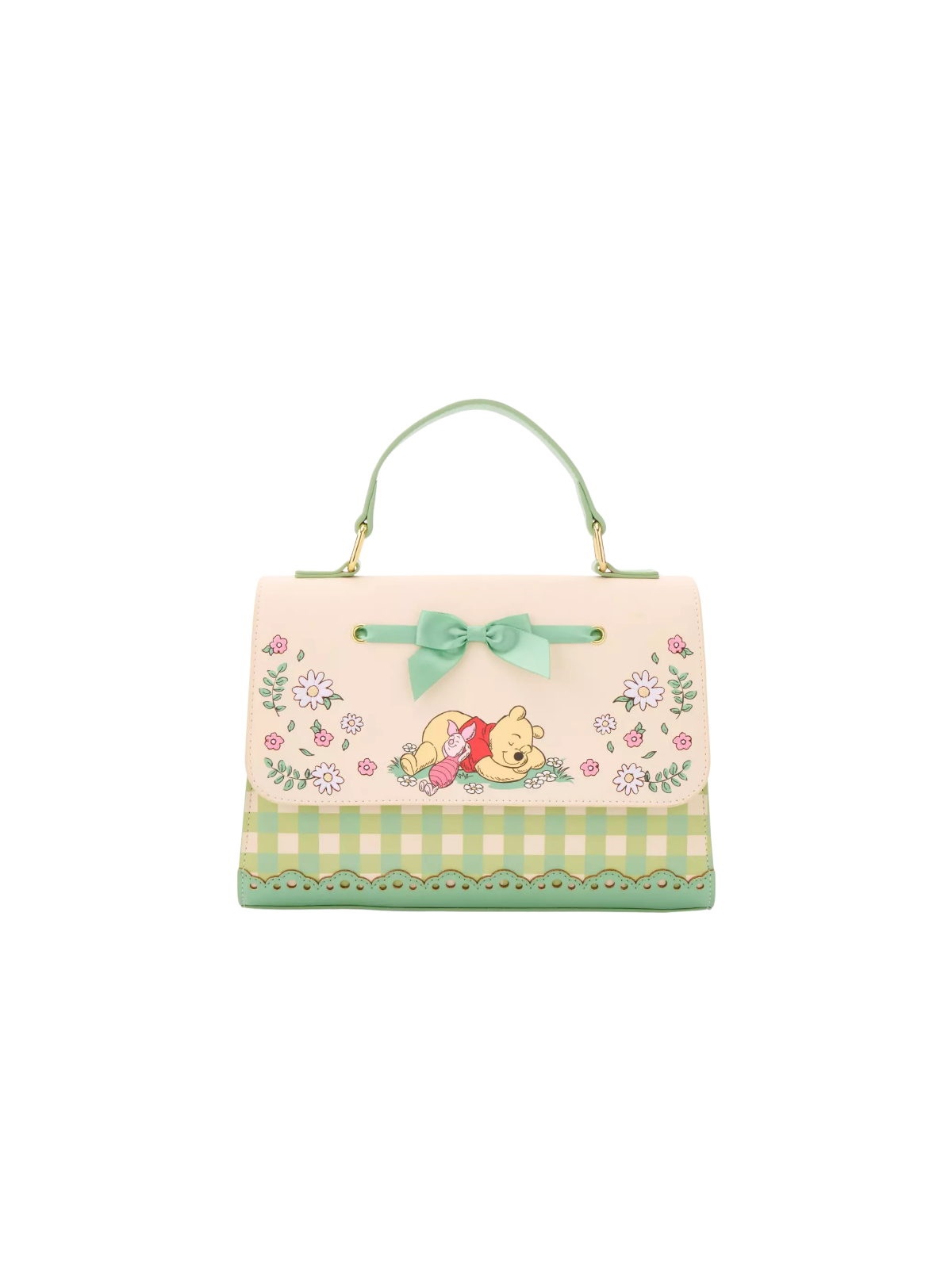 Sac à main floral gingham Winnie l'ourson LOUNGEFLY Import - Livraison 02/2026