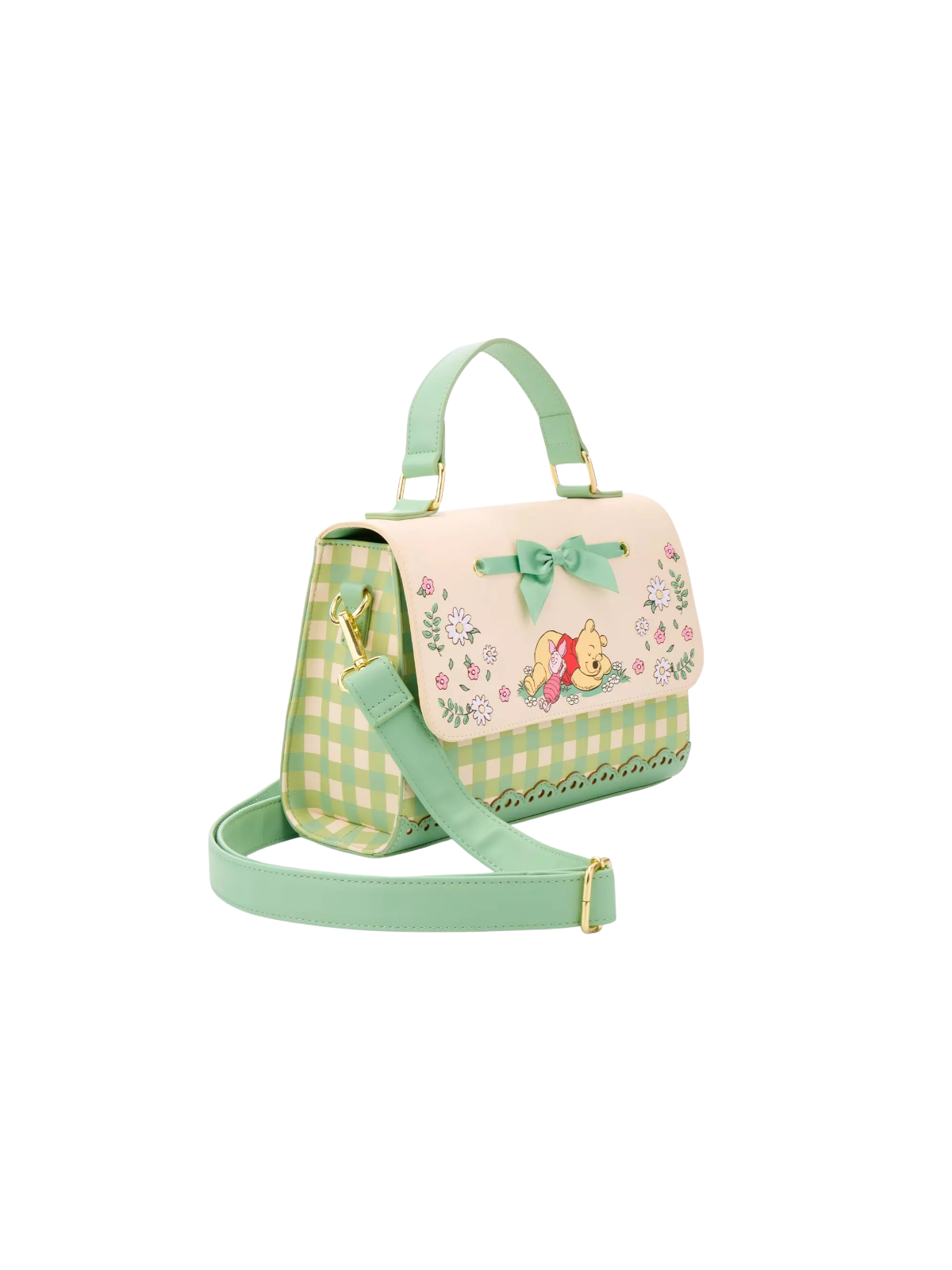 Sac à main floral gingham Winnie l'ourson LOUNGEFLY Import - Livraison 02/2026