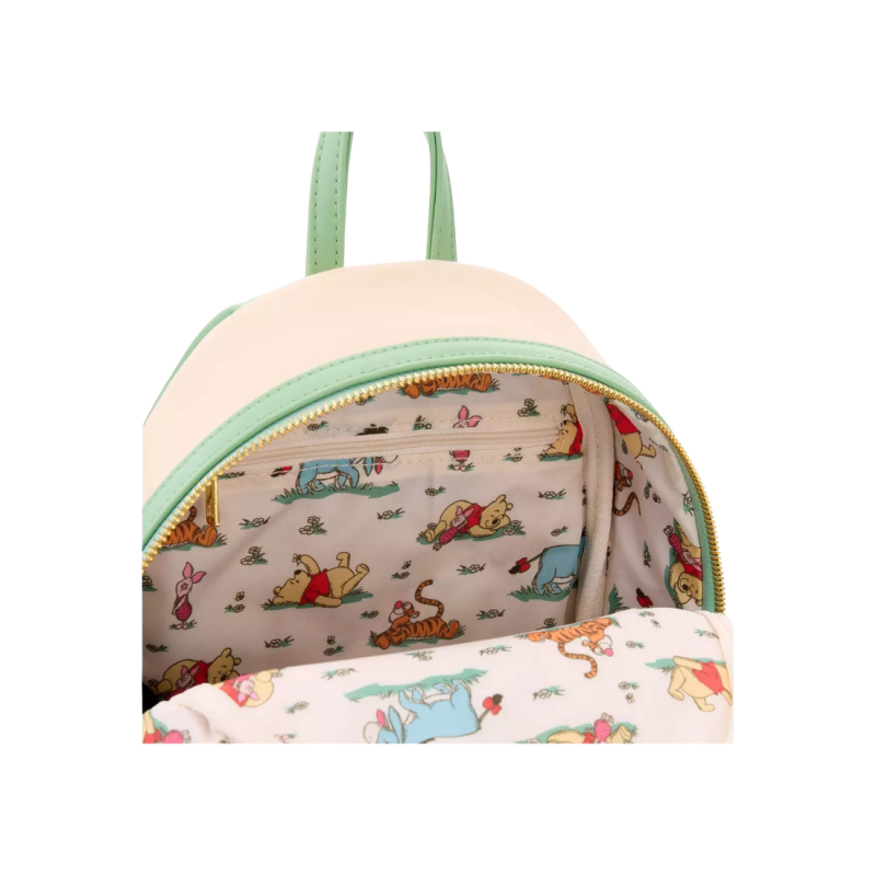 Sac à dos floral gingham Winnie l'ourson LOUNGEFLY Import - Livraison 02/2026