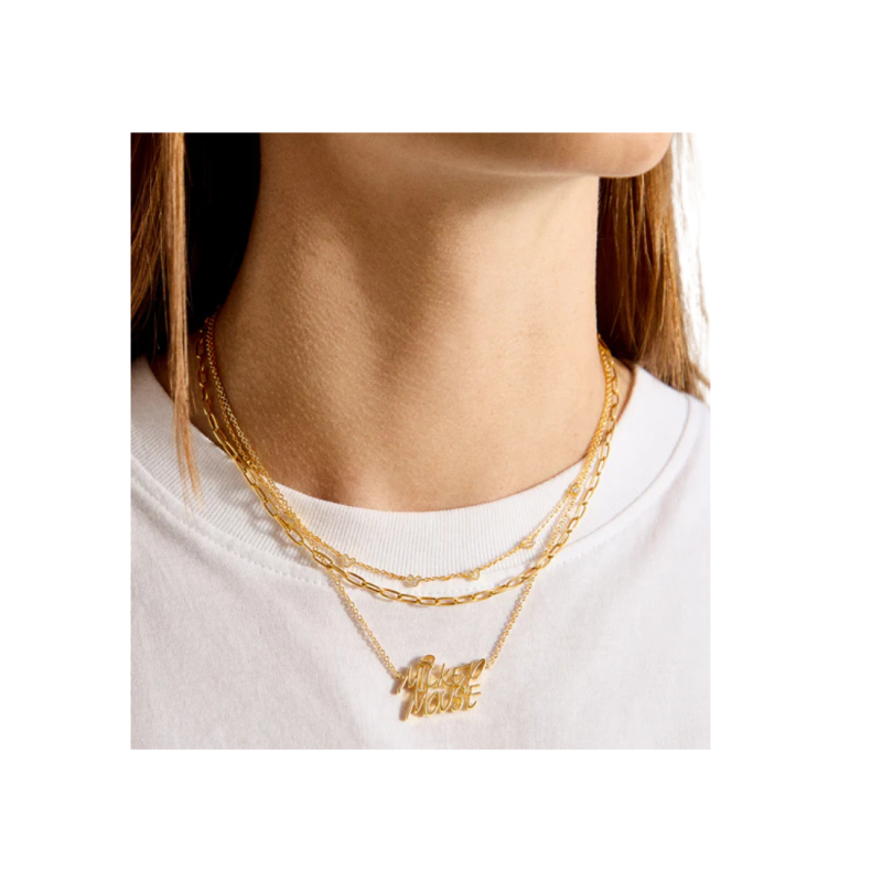 Collier signature Mickey Mouse Baublebar Import